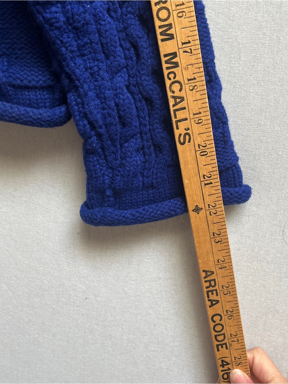 Maison Margiela 100% Wool Cable-Knit Turtleneck Sweater M - Picture 6 of 8